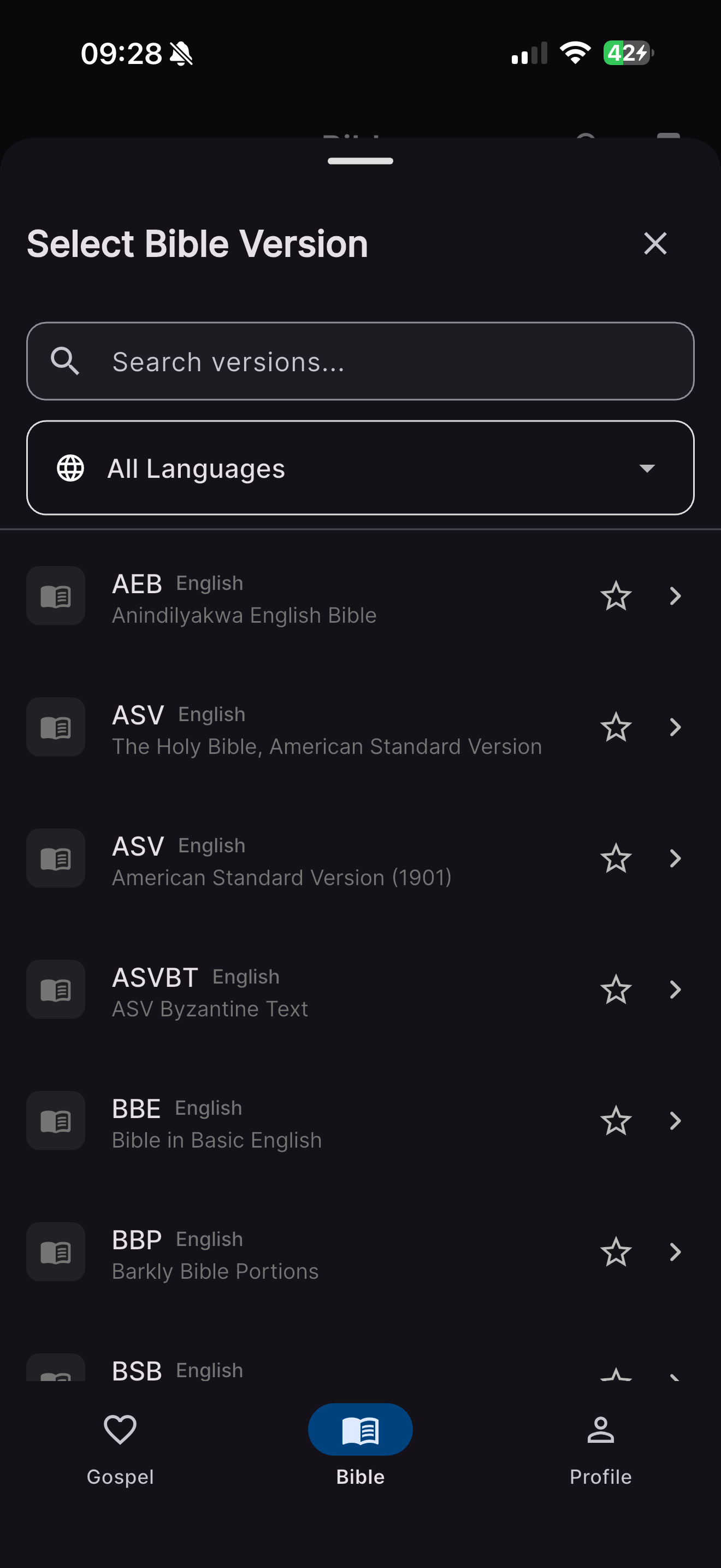 401+ Bible Translations