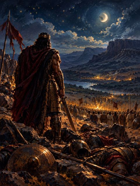 Illustration — not a likeness; generated for Gospel Companion in the app's painting style — Og